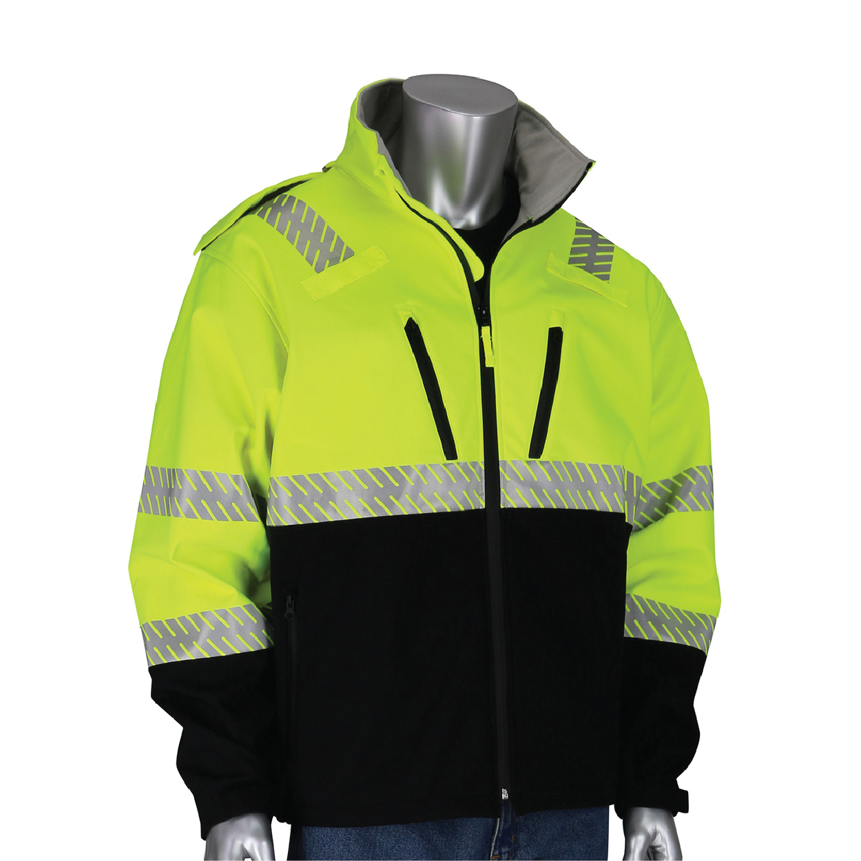 Reflective High-Visibility Jackets and Sweatshirts